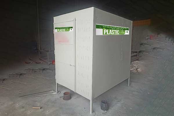Plastic scrap Dust remover machine with dust collector machine box